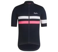 Rapha - Brevet Jersey - Maillot de cyclisme - L - dark navy / high-vis pink / white