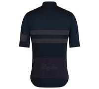 Maillot manches courtes rapha brevet jersey noir homme