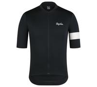 Rapha Core Short Sleeve Jersey Noir L Homme Black / White