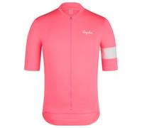 Rapha - Core Jersey - Maillot de cyclisme - L - high-vis pink / white