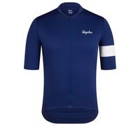 Rapha Core Short Sleeve Jersey Bleu L Homme Navy / White