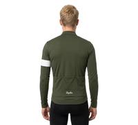 Rapha - Men's Core Thermal Long Sleeve Jersey - Maillot vélo homme Dark Green / White - S