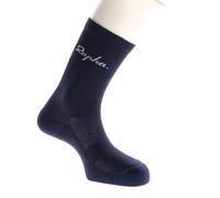 Rapha Cotton Crew Chaussettes L Bleu foncé