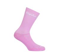 Rapha - Logo Socks - Chaussettes vélo Deep Magenta / White - S