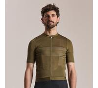 Rapha - Men's Brevet Lightweight Jersey III - Maillot vélo manches courtes homme Dark Olive / Balsam Green - M