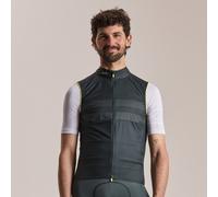 Rapha - Men's Brevet Wind Gilet III - Gilet vélo homme Dark Forest / Silver - S