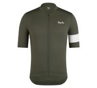Rapha - Men's Core Lightweight Jersey - Maillot vélo homme Dark Green / White - S
