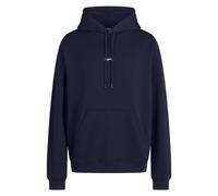 Rapha - Men's Heavyweight Cotton Hoodie - Sweatshirt à capuche homme Dark Navy / White - XS