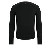 Rapha - Men's Merino Base Layer - Long Sleeve - Sous-vêtement technique vélo homme Black / Black - S