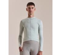 Rapha - Men's Pro Team Long Sleeve Midweight Jersey II - Maillot vélo homme Bottle Green / White - XL
