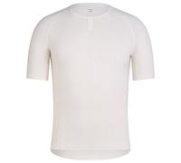 Rapha - Merino Base Layer Short Sleeve - Sous-vêtement mérinos - L - cream / white