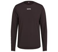 Rapha - Trail Finale Windblock Jersey - Maillot de cyclisme - M - deep chocolate / white