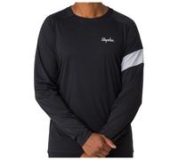 Rapha - Trail Long Sleeve Technical T-Shirt - Maillot de cyclisme - M - black / light grey