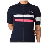 Rapha - Women's Brevet Jersey - Maillot de cyclisme - L - dark navy / high-vis pink / white