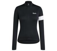 Rapha - Women's Core Thermal Long Sleeve Jersey - Maillot de cyclisme - S - black / white