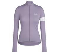 Rapha - Women's Core Thermal Long Sleeve Jersey - Maillot de cyclisme - XL - lilac grey / white