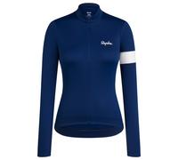 Rapha - Women's Core Thermal Long Sleeve Jersey - Maillot de cyclisme - XS - navy / white