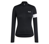 Maillot manches longues rapha core thermal noir blanc femme