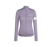 Rapha - Women's Core Thermal Long Sleeve Jersey - Maillot vélo manches longues femme Lilac Grey / White - XS