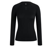Rapha - Women's Merino Base Layer - Long Sleeve - Sous-vêtement technique vélo femme Black - XXS