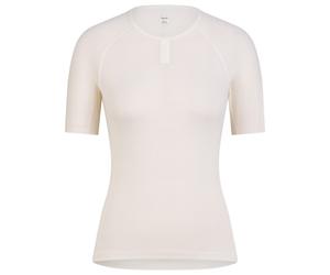 Rapha - Women's Merino Base Layer Short Sleeve - Sous-vêtement mérinos - S - cream / white