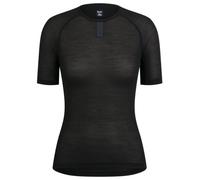 Rapha - Women's Merino Lightweight Base Layer S/S - Sous-vêtement mérinos - L - black / black