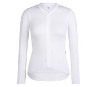 Rapha - Women's Pro Team Long Sleeve LW Jersey III - Maillot vélo femme White / Silver - XS