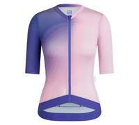 Maillot manches courtes rapha pro team training iii violet rose femme