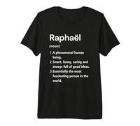 Raphaël Définition du nom Dictionnaire Amusant T-Shirt Haut de Gamme