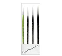Raphael Espace Beaux arts Pinceau Raphael Series 8404,kolinsky Rouge Sable Pinceau.Taille 4/0, 3/0, 2/0 et davinci 373