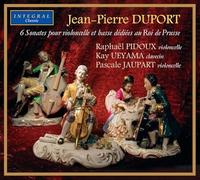 Raphaël Pidoux - Duport, Jean-Pierre : Six Sonates pour Violoncelle et Basse Dédiées au Roi de Prusse