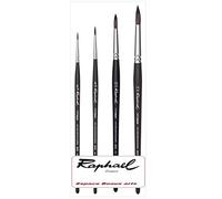 Raphael Pinceau SOFTAQUA Série 845 Vegans N°2 4 10 14 Set 4PCS