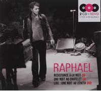 Raphael - Resistance à la nuit / Une nuit au Châtelet / Live au Zénith (Coffret 2 CD + 1 DVD)
