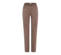 Raphaela by Brax Pamina Coloured Tencel Denim Jeans, 55 Taupe, 34W / 30L Femmes