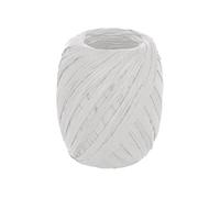 Raphia de papier couleur blanc 4mmx30m.