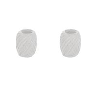 Raphia de papier couleur blanc 4mmx30m. (Lot de 2)