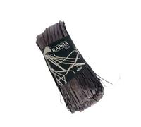 MÉGACRÉA Raphia Naturel Noir 50 g
