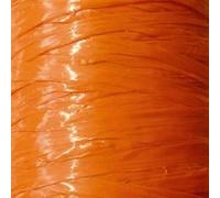Raphia synthétique orange 125 g - graine créative Orange G