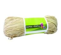 Raphia végétal - Couleur naturelle - écheveau 50 g - Graine créative G
