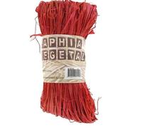 Raphia végétal Rouge 50 g