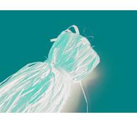 Raphia Végétal Vert Foncé En Bobine 50 G