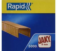Rapid Agrafes JAKY 6 – Cuivrées – Boîte de 5 000