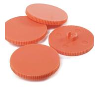 Rapid 23001000 Punching Discs for the Rapid HDC150 Hole Punch, Plastic, Orange,