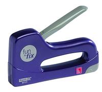 Rapid, 23317500, Agrafeuse, Agrafes incluses, Pour les travaux de loisirs, Fun to Fix, M10R , violet