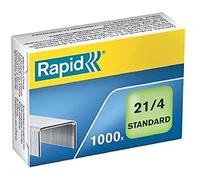 Rapid 24867600 Boîte de 1000 Agrafes 21/4 mm Galva