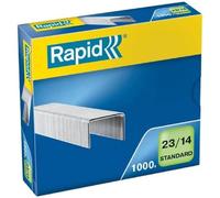 Rapid 24869500 Boîte de 1000 Agrafes 23/14 mm Galva