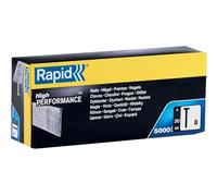 Rapid Pointes 40014273 N°8 30 mm Fil galvanisé Haute performance 5000 pièces Gris