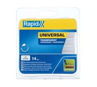 Rapid, 40107356, Bâtons de colle thermofusible, Multi-usage, Transparent, ø12mm, Longueur 93mm
