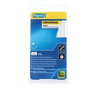 RAPID, 40107361, Bâtons de colle thermofusible, Polyvalent, Blanche, ø12mm, Longueur 190mm, 250g
