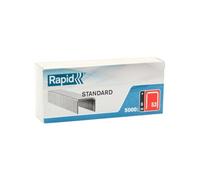 Rapid 40108657 Boîte de 5000 Agrafes 53/6 Standard galva 5M